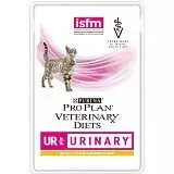 Лечебный корм для кошек Пурина Уринари, для лечения заболеваний мочеполовой системы, курица, 85 г