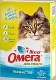 Мультивитаминное лакомство для кошек Омега Neo + с ржаным солодом 60 г