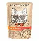 Влажный корм для кошек Best Dinner Holistic Тунец с креветками в соусе 70 г