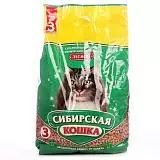 Наполнитель древесный Сибирская Кошка Лесной 3 л (1,5 кг)