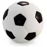 Игрушка для собак Triol Мяч футбольный, винил, d100 мм