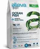 Сухой корм для кошек Аллева Холистик с океанической рыбой, коноплёй и алое вера 400 г (срок 09.22)
