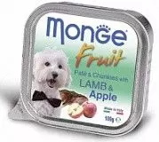 Консервы для собак Monge Dog Fruit ягненок/яблоко 100 г