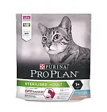 Сухой корм для стерилизованных кошек Проплан с треской и форелью 400 г (срок 11.22)