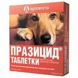 Таблетки для собак  Apicenna Празицид 6 таб*500мг