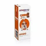 Противопаразитное средство для собак 4,5-10 кг Бравекто 250 мг 2 тб.