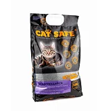 Наполнитель комкующийся Cat Safe с углем 10 л (дефект 5-10 см)