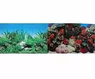 Фон для аквариума Prime двусторонний кораллы/растительный 50*100 см