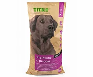 Сухой корм для собак крупных пород ТитБит ягненок с рисом 13 кг (дефект 1-3 см)