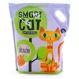 Силикагелевый наполнитель Smart Cat с ароматом апельсина, 7,6 л (3,32 кг.)