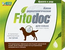 Фитодок капли дерматологические для крупных пород собак Агроветзащита (срок 09.22)