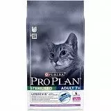 Сухой корм для кастрированных кошек старше 7 лет Проплан Стерилизед индейка 1,5 кг