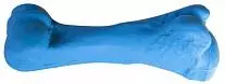 Игрушка для собак Зооник Кость литая средняя, синяя, 15,8 см