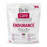 Сухой корм для активных собак Brit Care Dog Endurance с уткой и рисом 1 кг (срок 01.09.22)