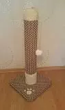 Столб-когтеточка для кошек Кисмит СТ12-80-ШП 40*40*80 см