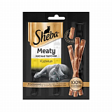 Лакомство для кошек Sheba Meaty мясные палочки Курица 12 г (срок до 11.05.2022)