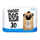 Впитывающие пеленки для собак Smart Dog 60*60, 30 шт. 300 г