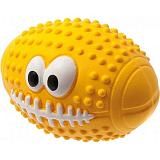 Игрушка для собак ZooOne "Мяч регби с глазами" 9,5 см