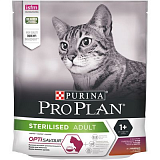 Сухой корм для стерилизованных кошек Проплан с уткой и печенью 3 кг (дефект упаковки 3-5см)