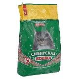 Наполнитель для кошачьих туалетов Сибирская Кошка 5 л Лесной (2,5 кг)