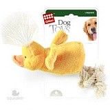 Игрушка для собак GiGwi Dog Toys 75052 Утка с пищалкой/ткань искусственный мех